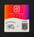 Instagram TAG NFC +QR